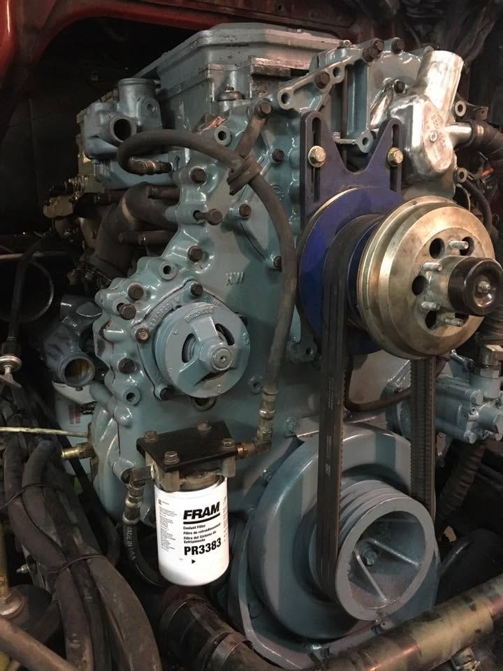 Heavy duty engine assembly